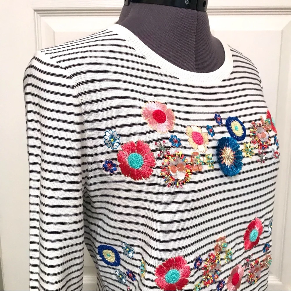 Talbots floral row